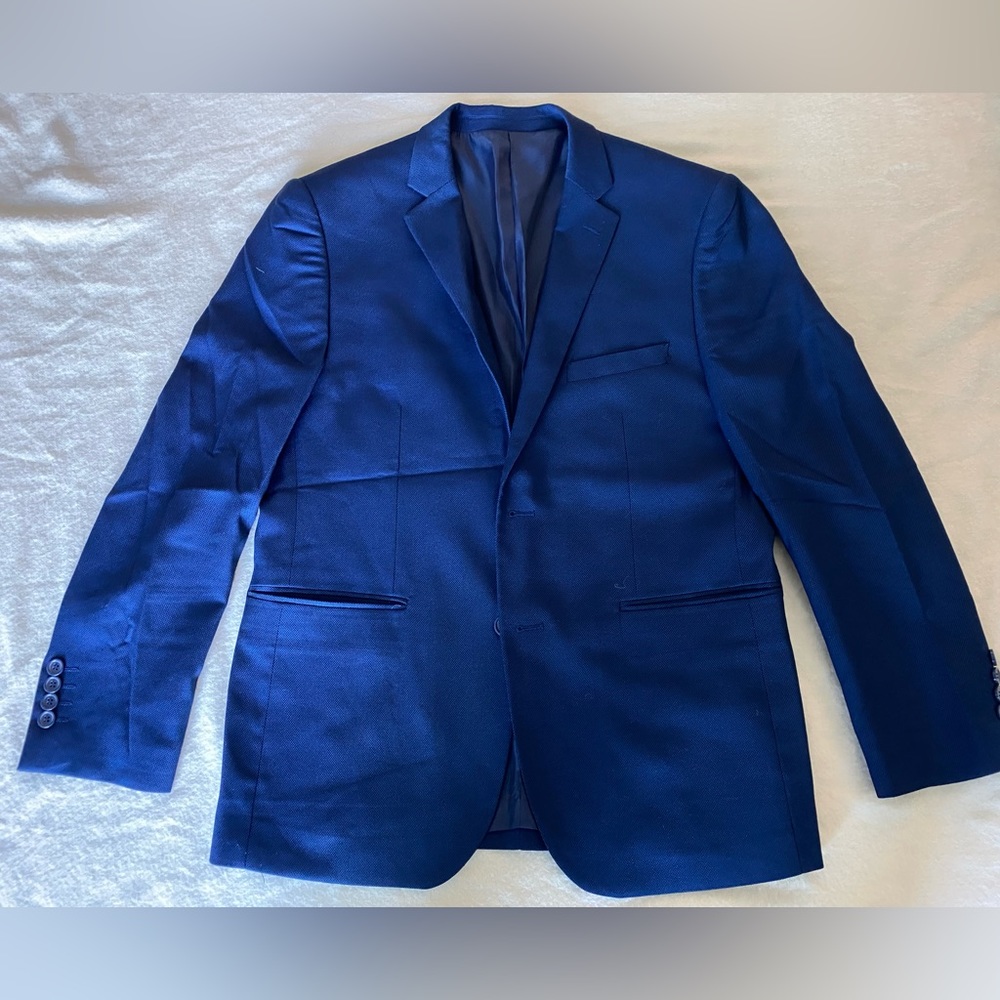 Blue Suit Jacket macy and suit pants